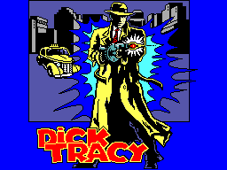 Dick Tracy (USA, Europe) Title Screen